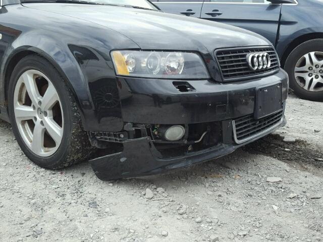 WAULT68E55A027832 - 2005 AUDI A4 3.0 QUA BLACK photo 9