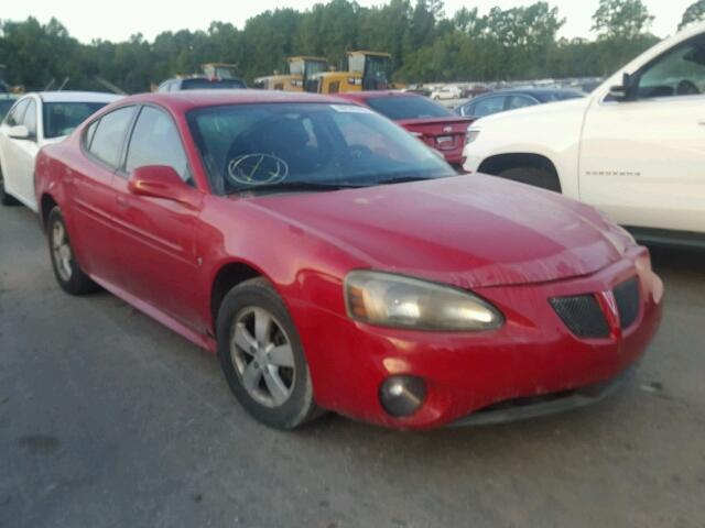 2G2WP552481142594 - 2008 PONTIAC GRAND PRIX RED photo 1