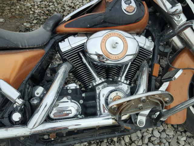 1HD1KB4448Y614665 - 2008 HARLEY-DAVIDSON FLHX 105TH ORANGE photo 7