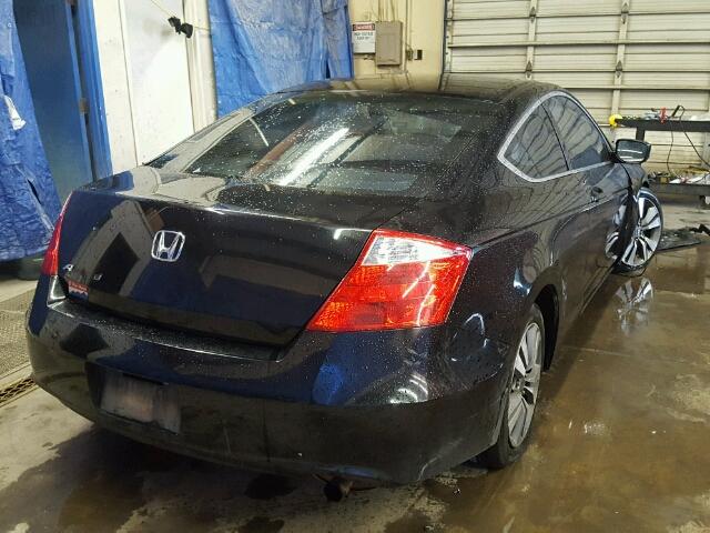 1HGCS12378A013260 - 2008 HONDA ACCORD LX- BLACK photo 4