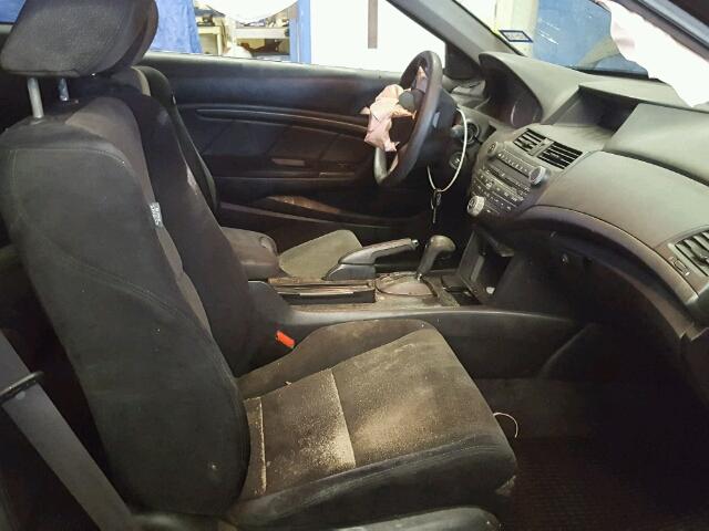 1HGCS12378A013260 - 2008 HONDA ACCORD LX- BLACK photo 5