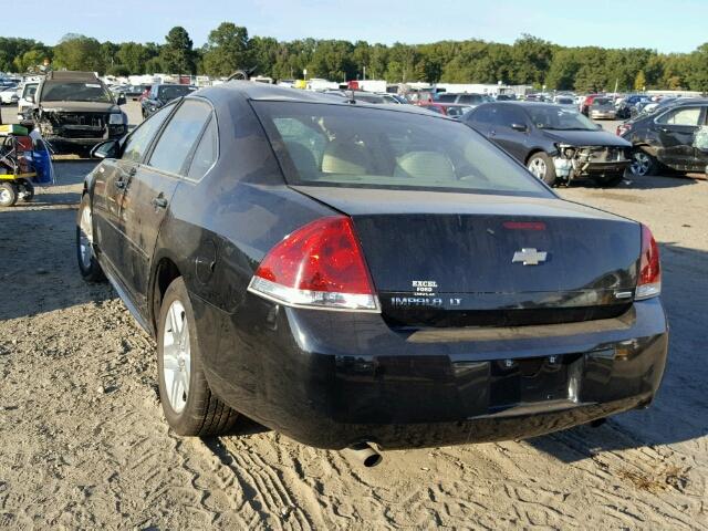 2G1WB5E33E1166568 - 2014 CHEVROLET IMPALA LIM BLACK photo 3