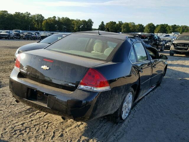 2G1WB5E33E1166568 - 2014 CHEVROLET IMPALA LIM BLACK photo 4