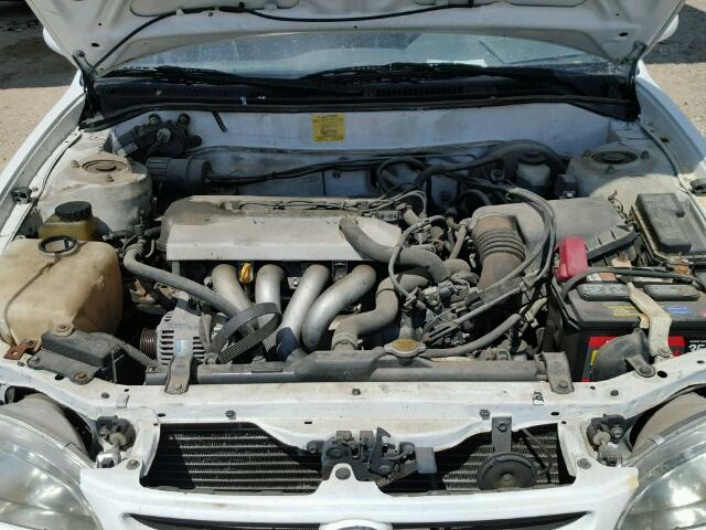 1NXBR18E7WZ101232 - 1998 TOYOTA COROLLA VE WHITE photo 7