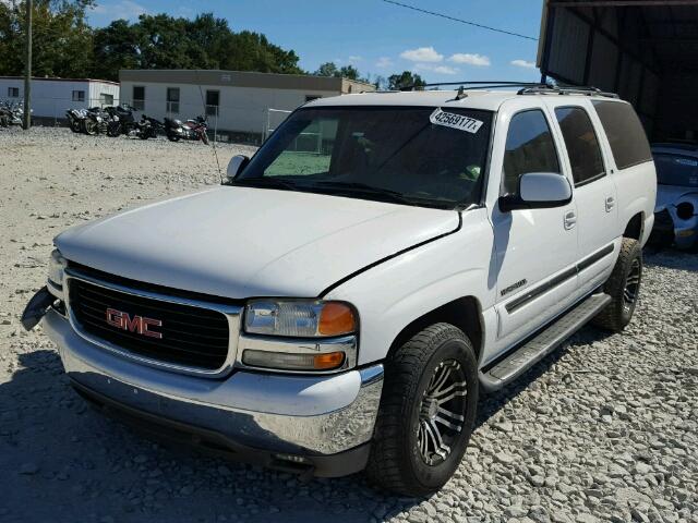 3GKEC16Z66G112416 - 2006 GMC YUKON XL C WHITE photo 2