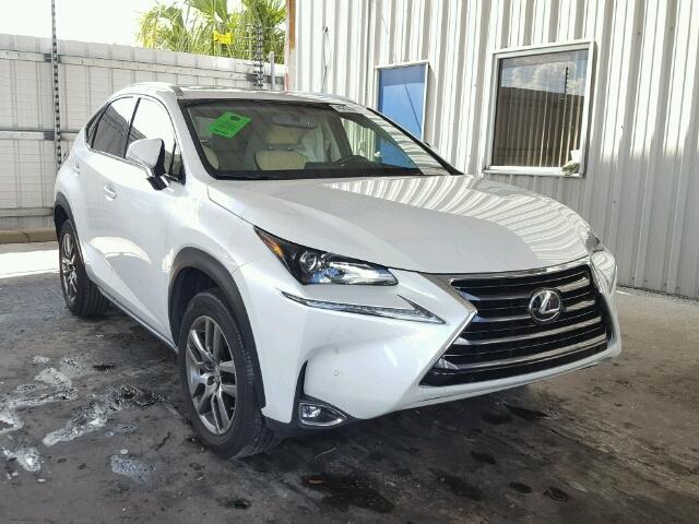 JTJYARBZ8F2016635 - 2015 LEXUS NX 200T WHITE photo 1