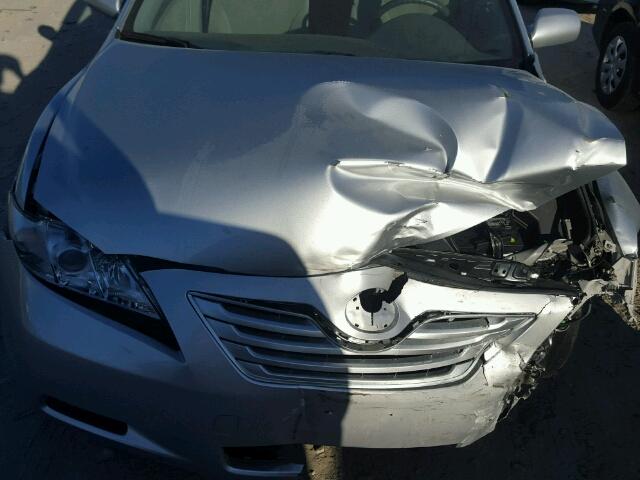 JTNBE46K173080407 - 2007 TOYOTA CAMRY NEW SILVER photo 7