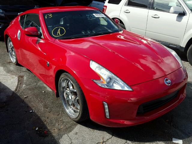 JN1AZ4EH7DM880910 - 2013 NISSAN 370Z BASE RED photo 1