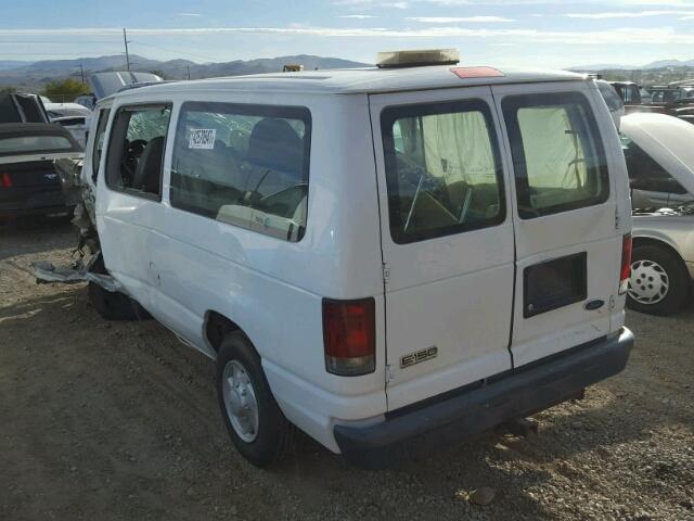 1FMNE11L58DA45974 - 2008 FORD ECONOLINE WHITE photo 3