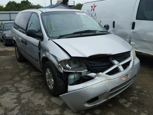 1D4GP24R25B183656 - 2005 DODGE GRAND CARA SILVER photo 1