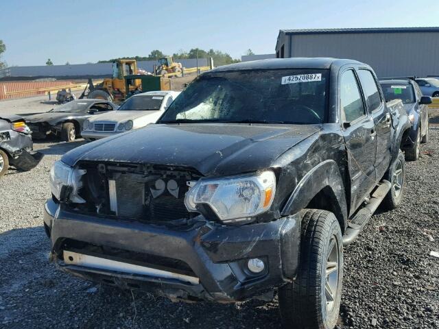 5TFLU4EN9EX103803 - 2014 TOYOTA TACOMA DOU BLACK photo 2