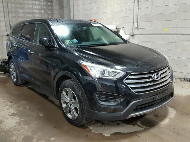 KM8SM4HF8DU003316 - 2013 HYUNDAI SANTA FE BLACK photo 1