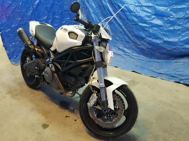 ZDM1RADN99B005175 - 2009 DUCATI MONSTER 69 WHITE photo 1