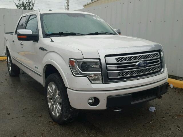 1FTFW1ET8EFA74983 - 2014 FORD F150 WHITE photo 1