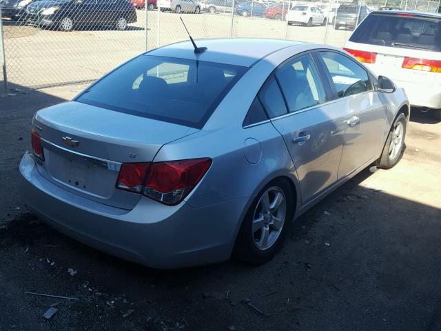 1G1PC5SB9E7250233 - 2014 CHEVROLET CRUZE SILVER photo 4