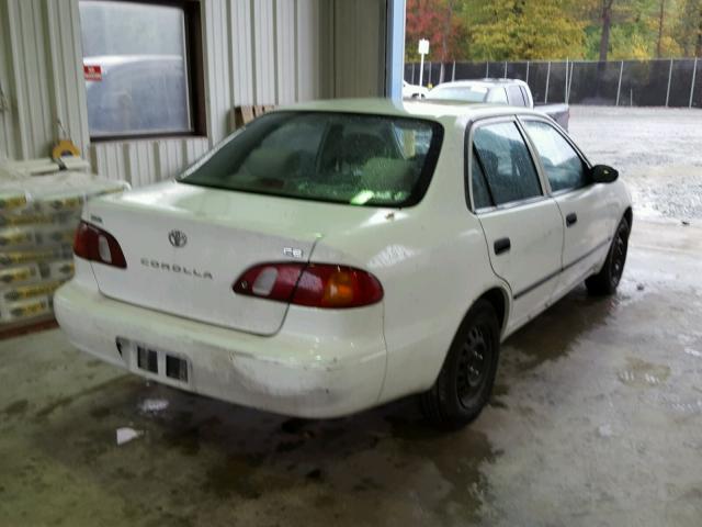 1NXBR12E4YZ397418 - 2000 TOYOTA COROLLA VE WHITE photo 4