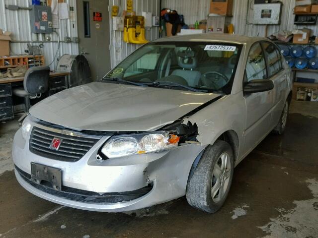 1G8AJ55F07Z137533 - 2007 SATURN ION SILVER photo 2