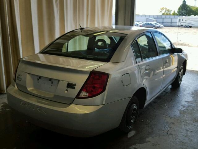 1G8AJ55F07Z137533 - 2007 SATURN ION SILVER photo 4