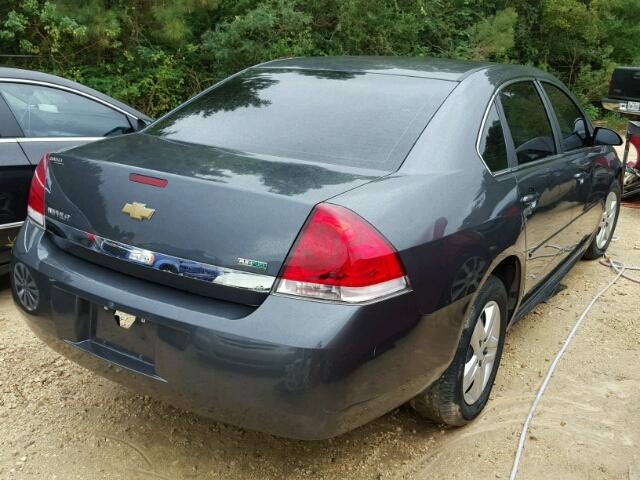 2G1WF5EK0B1173601 - 2011 CHEVROLET IMPALA GRAY photo 4