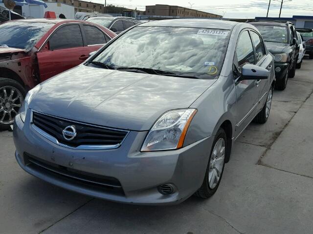 3N1AB6AP4BL691720 - 2011 NISSAN SENTRA 2.0 GRAY photo 2