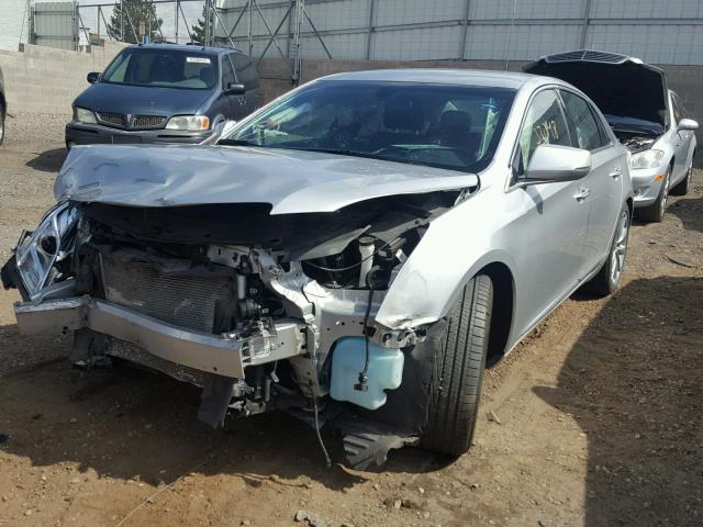 2G61M5S37E9308148 - 2014 CADILLAC XTS LUXURY SILVER photo 2