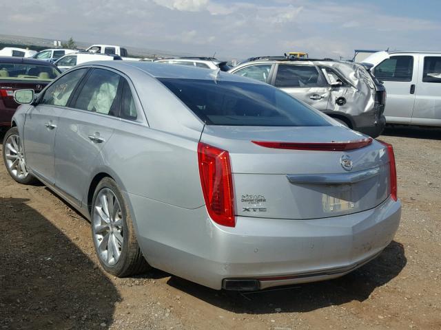 2G61M5S37E9308148 - 2014 CADILLAC XTS LUXURY SILVER photo 3