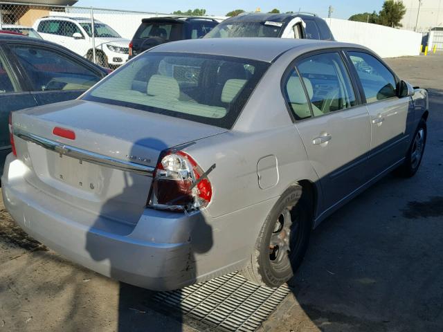 1G1ZT58N48F111647 - 2008 CHEVROLET MALIBU LT SILVER photo 4