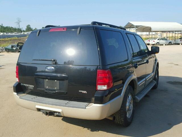 1FMPU18565LA87428 - 2005 FORD EXPEDITION BLACK photo 4