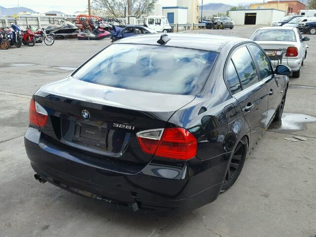 WBAVA33527PG50557 - 2007 BMW 328 I BLACK photo 4