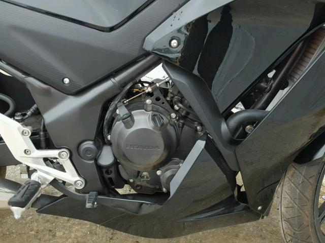 MLHNC510XF5102424 - 2015 HONDA CBR300 R BLACK photo 7