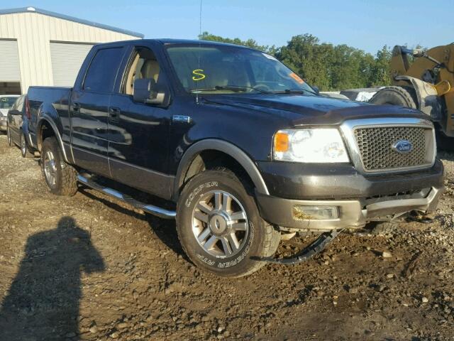 1FTPW14505KC17911 - 2005 FORD F150 GRAY photo 1