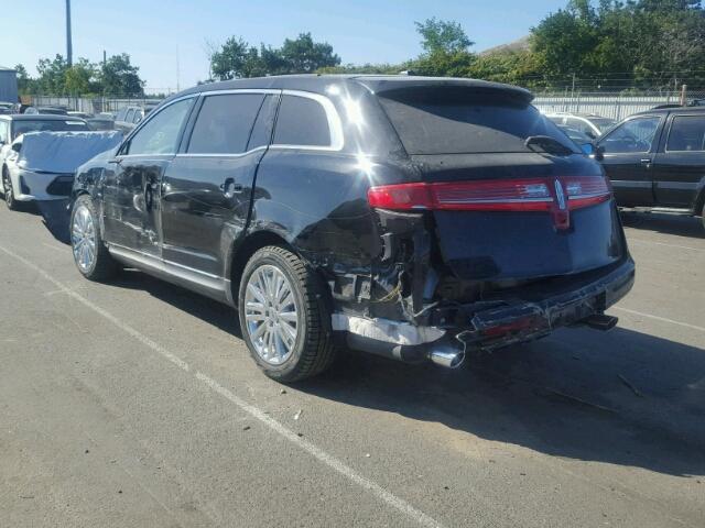 2LMHJ5AT3CBL50425 - 2012 LINCOLN MKT BLACK photo 3