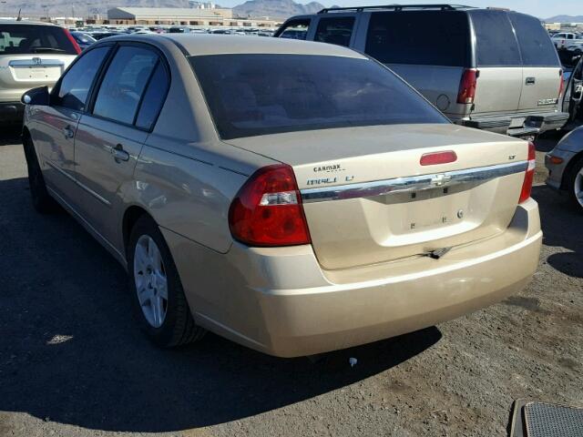 1G1ZT51F96F252505 - 2006 CHEVROLET MALIBU GOLD photo 3