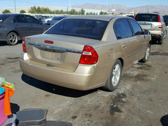 1G1ZT51F96F252505 - 2006 CHEVROLET MALIBU GOLD photo 4