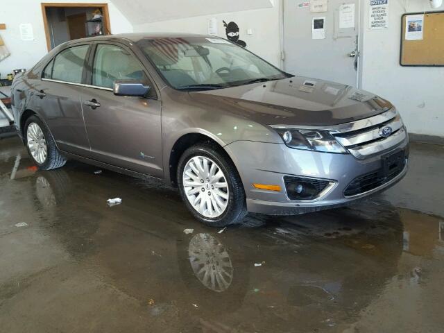 3FADP0L3XBR141749 - 2011 FORD FUSION HYB GRAY photo 1