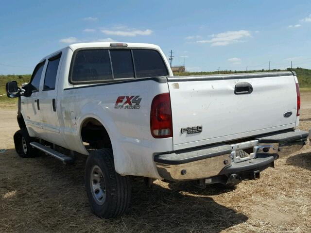 1FTSW21P16ED66320 - 2006 FORD F250 SUPER WHITE photo 3