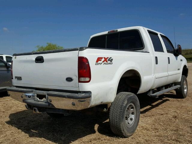 1FTSW21P16ED66320 - 2006 FORD F250 SUPER WHITE photo 4