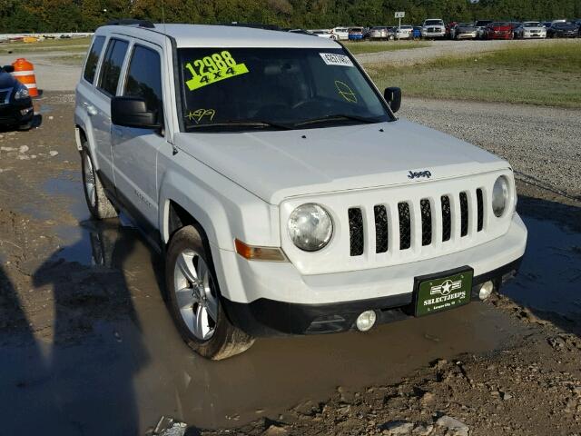 1C4NJRBB1CD588543 - 2012 JEEP PATRIOT SP WHITE photo 1