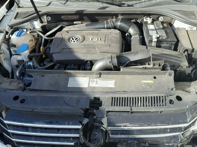 1VWAT7A38FC037590 - 2015 VOLKSWAGEN PASSAT S თეთრი ფოტო 7