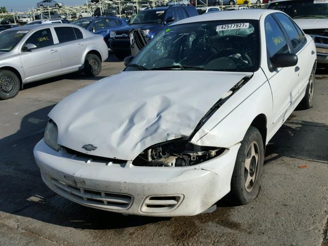 1G1JC524027181287 - 2002 CHEVROLET CAVALIER B WHITE photo 10