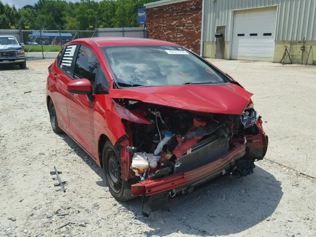 3HGGK5G53HM701102 - 2017 HONDA FIT LX RED photo 1