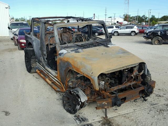 1J4BA5H18AL197820 - 2010 JEEP WRANGLER U BURN photo 1