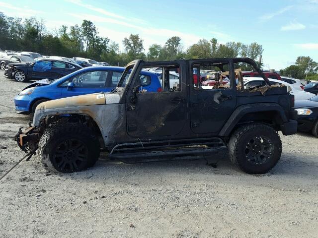 1J4BA5H18AL197820 - 2010 JEEP WRANGLER U BURN photo 10