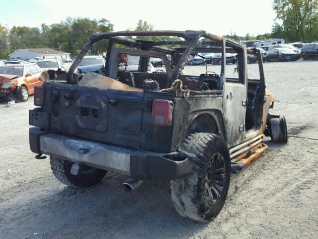 1J4BA5H18AL197820 - 2010 JEEP WRANGLER U BURN photo 4