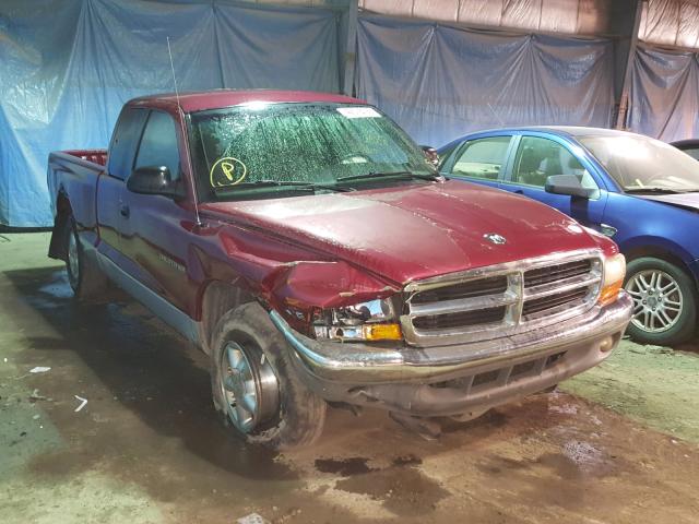 1B7GL23X0VS178934 - 1997 DODGE DAKOTA RED photo 1