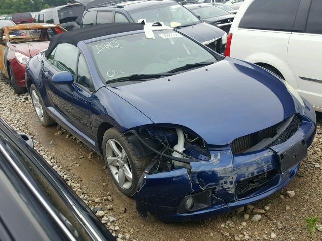 4A3AL25F49E042057 - 2009 MITSUBISHI ECLIPSE SP BLUE photo 1