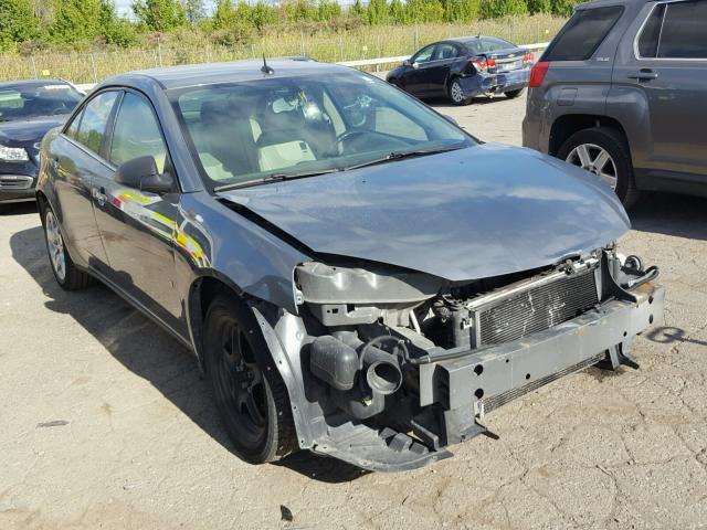 1G2ZG57B784155273 - 2008 PONTIAC G6 BASE GRAY photo 1