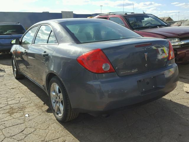 1G2ZG57B784155273 - 2008 PONTIAC G6 BASE GRAY photo 3