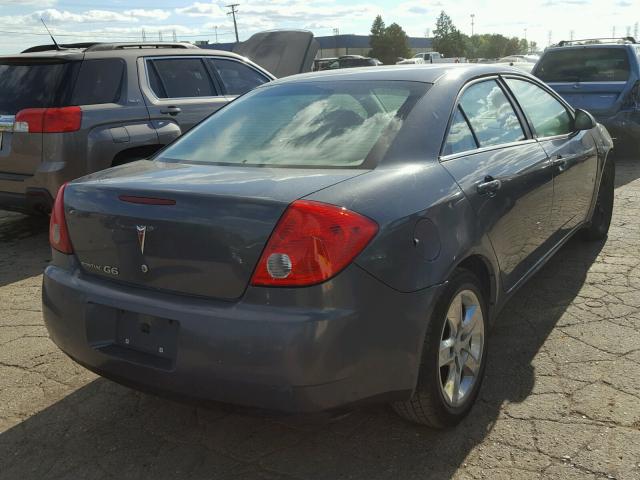 1G2ZG57B784155273 - 2008 PONTIAC G6 BASE GRAY photo 4