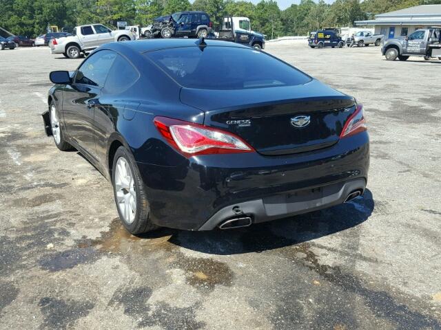 KMHHT6KD5EU113869 - 2014 HYUNDAI GENESIS CO BLACK photo 3